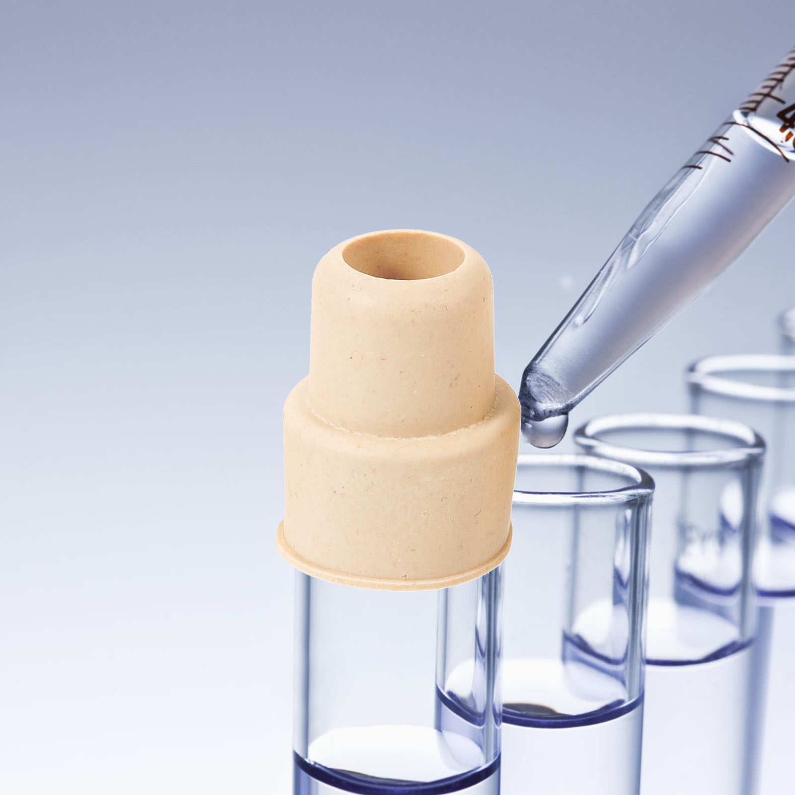Science Nature - 30Pcs Natural Rubber Wine Bottle Stopper
