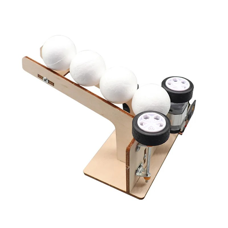 Electric Ball Pitching Machine - Science Project Kit review and price