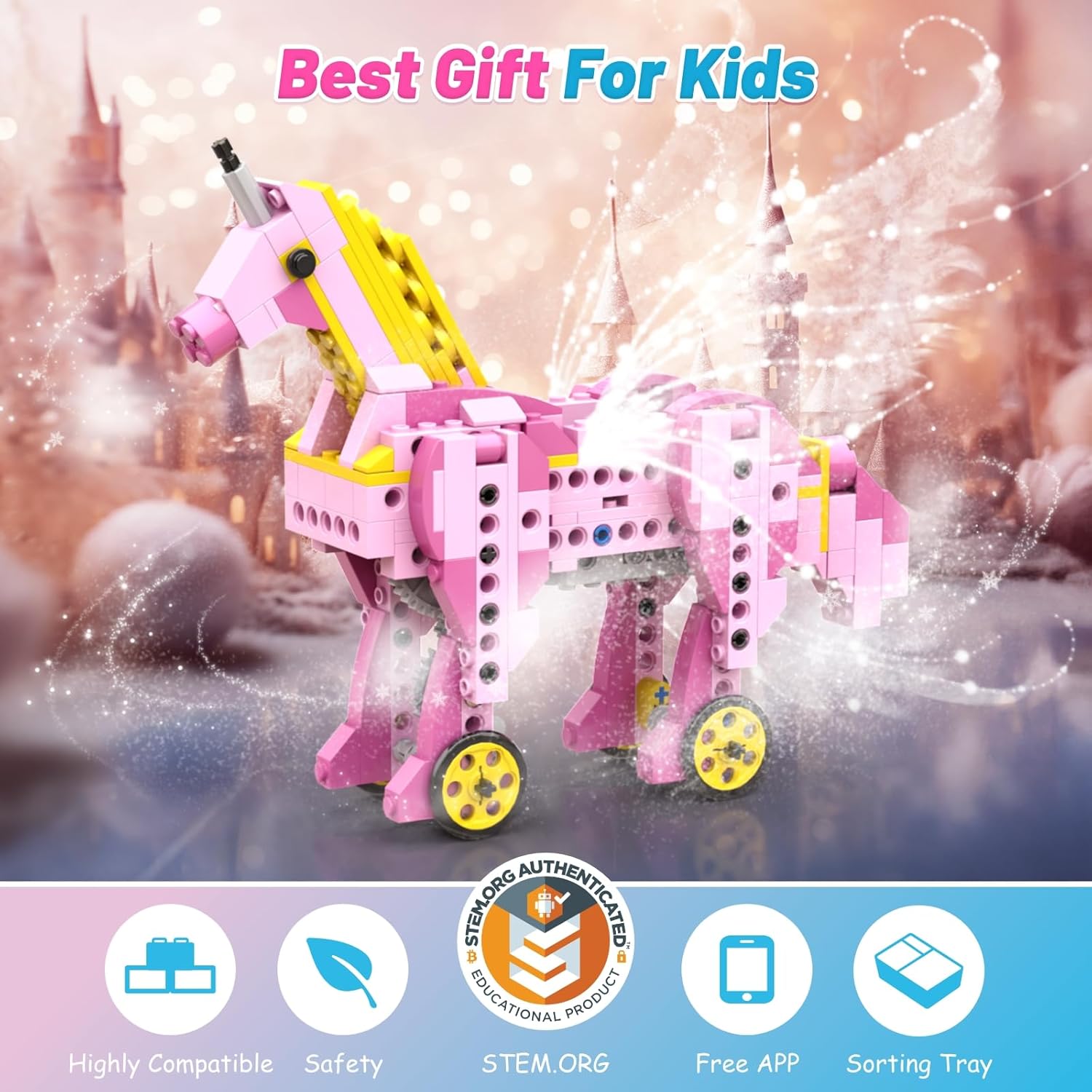 Apitor STEM Toys for Girls Gif - Science Robot review and price