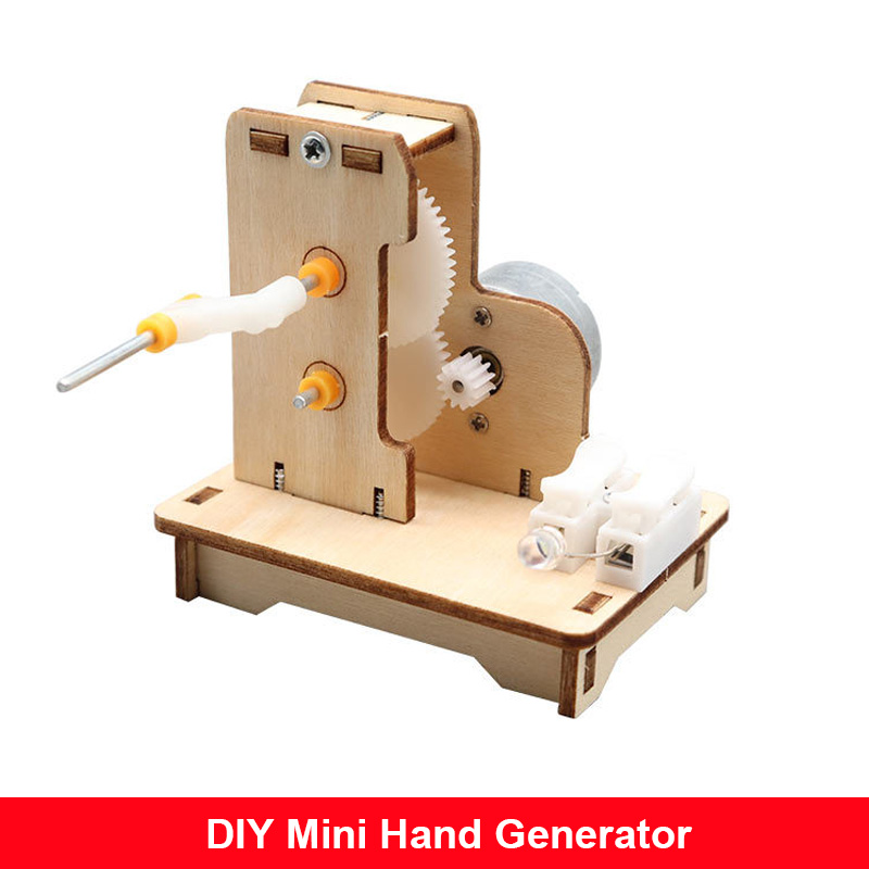 DIY Mini Hand Generator DIY Sc - Science Project Kit review and price