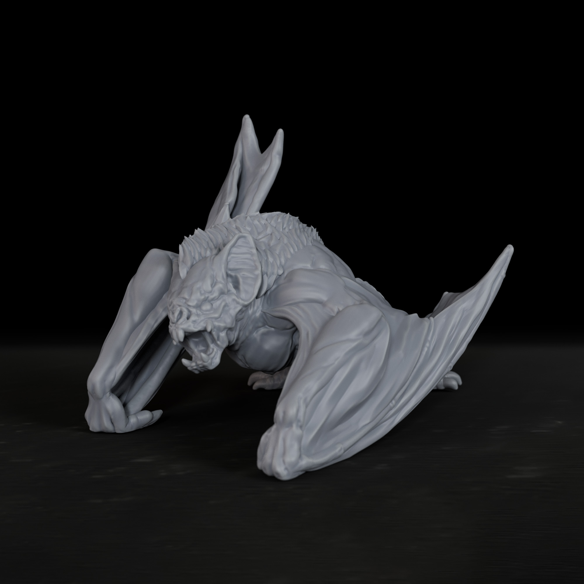 TTRPG Dire Bat Miniature Evil  - Science Robot review and price