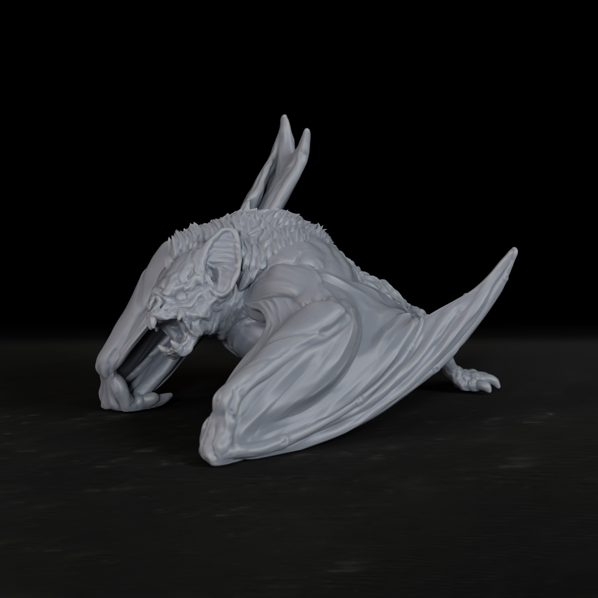 TTRPG Dire Bat Miniature Evil  - Science Robot review and price