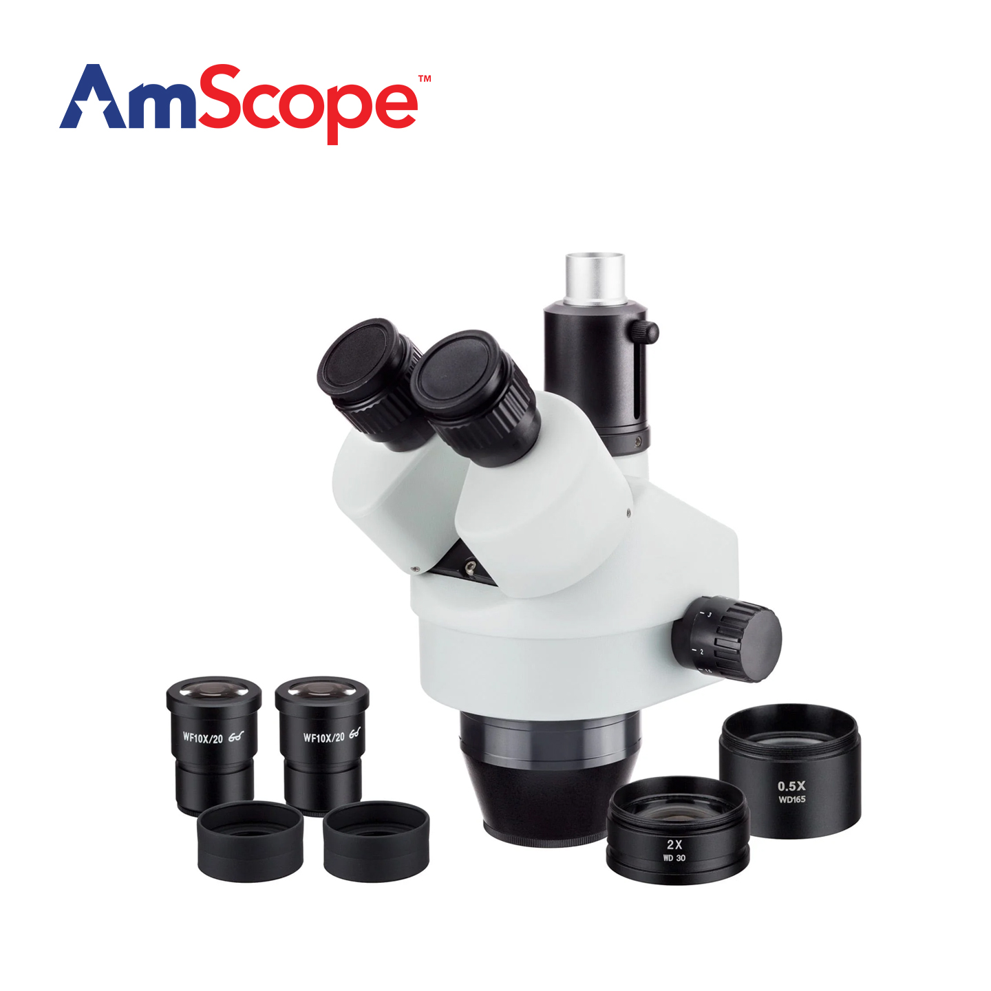 AmScope 7X-45X Magnification T - Amscope Microscope Stereo 7X-45X review and price