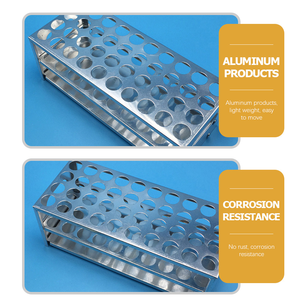 Aluminum Test Tube Rack 40-Hol - Science Experiment review and price