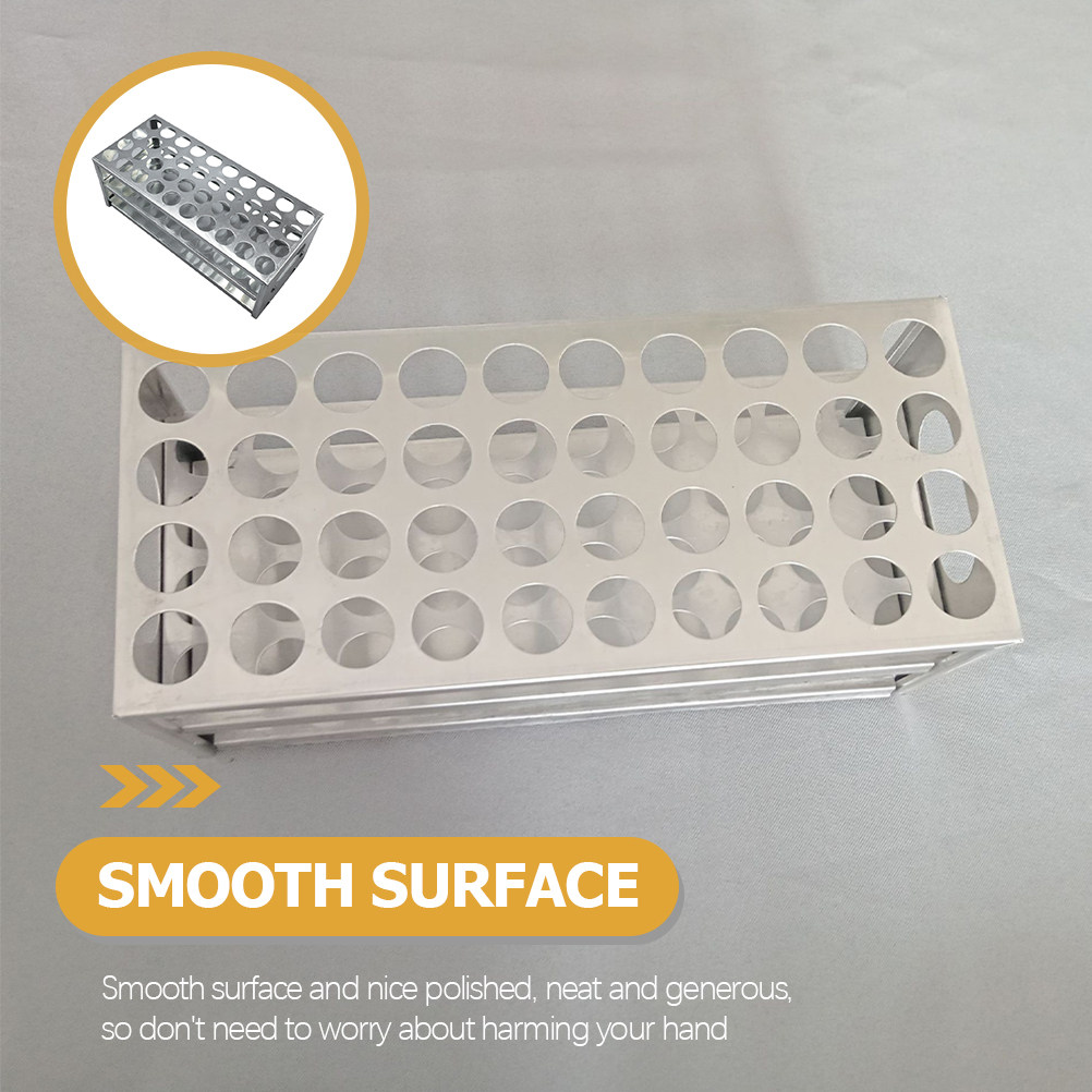 Aluminum Test Tube Rack 40-Hol - Science Experiment review and price