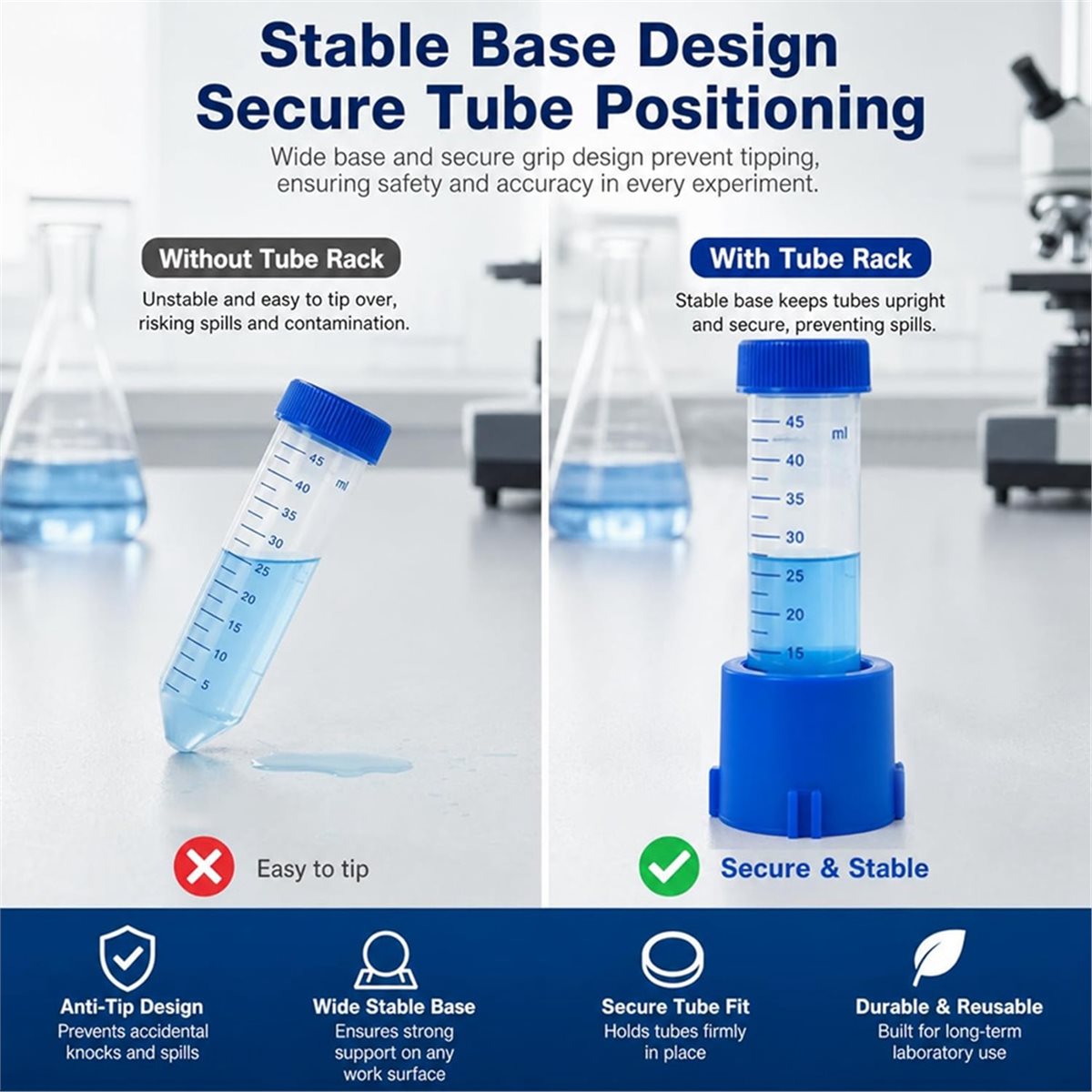 A1380K Centrifuge Tube Rack, P - Hobby Science Lab review and price