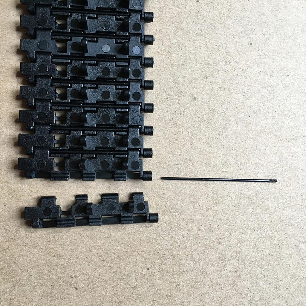 Black Tank Track Chain Plastic - Science Robot review and price