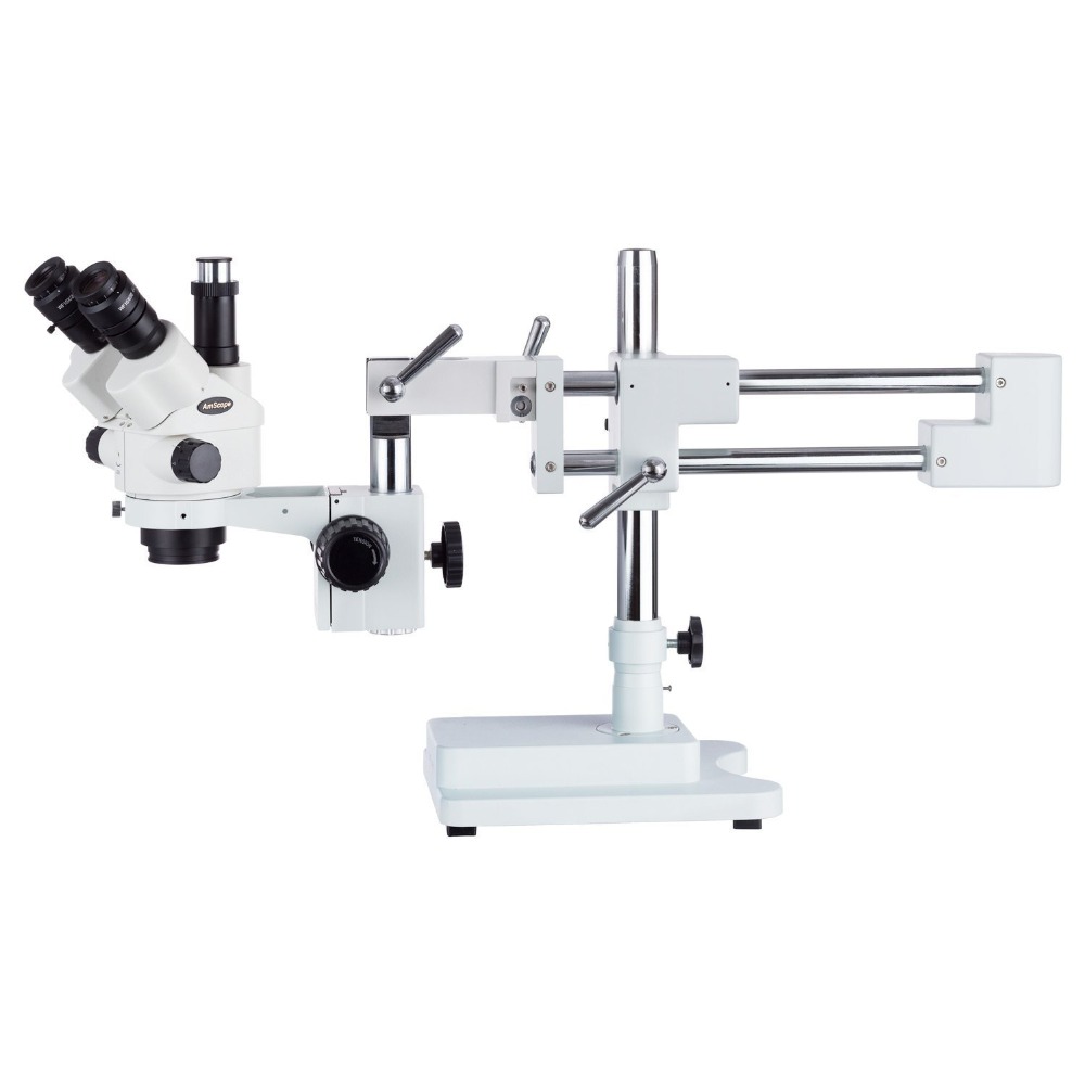AmScope SM-4 Series Simul-Foca - Amscope Microscope Stereo 7X-45X review and price
