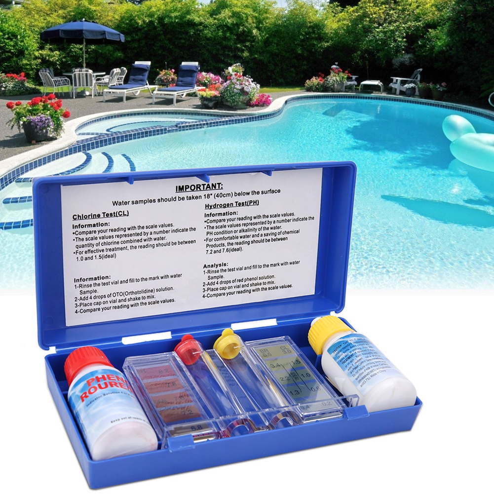 PH Chlorine Water Quality Test - Water Testing Kit review and price