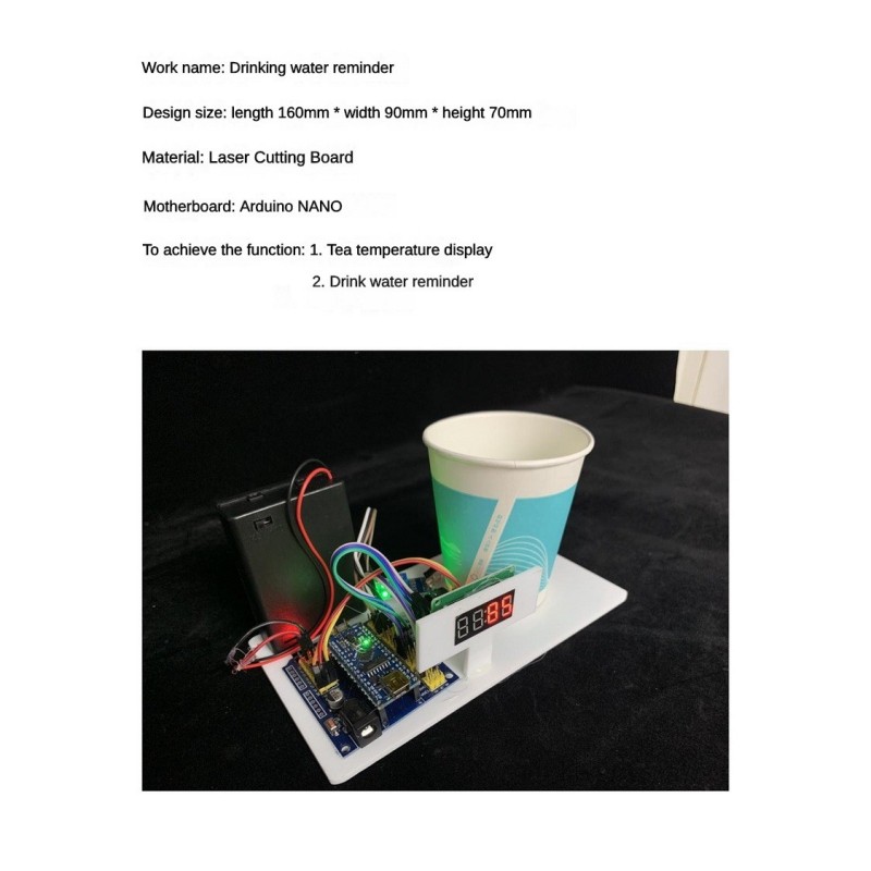 Drink Water Reminder Robot Han - Science Robot review and price