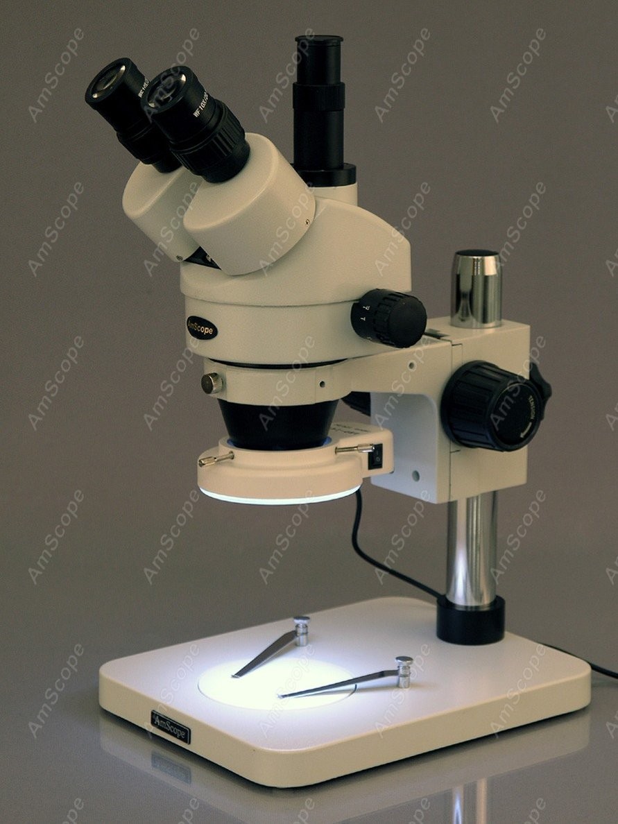 AmScope Trinocular Zoom Stereo - Amscope Microscope Stereo 7X-45X review and price