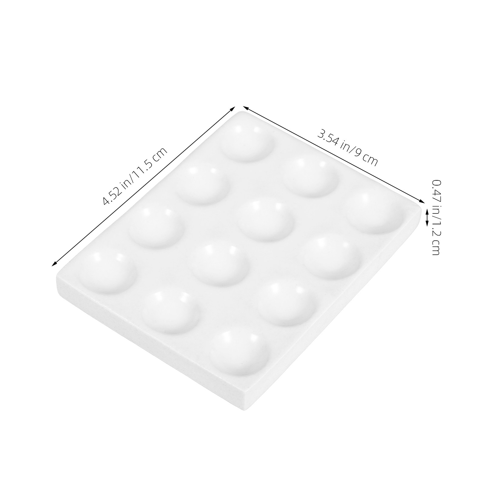 Porcelain Reaction Plate 12 Ca - Science Experiment review and price