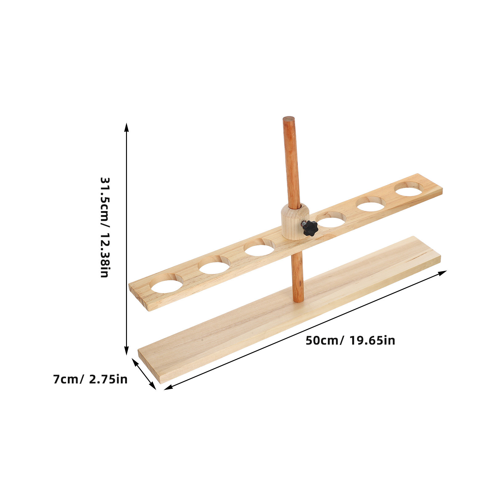 6 Hole Wooden Funnel Stand Adj - Science Experiment review and price